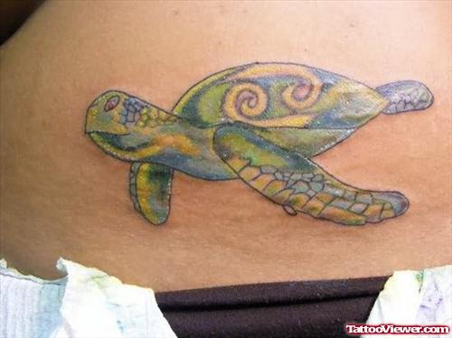 Nine Turtle Tattoo