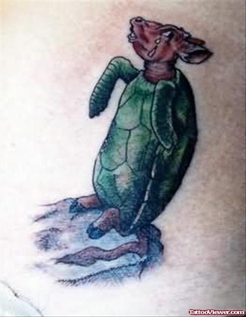 Weeping Turtle Tattoo