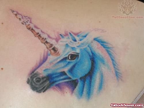 Unicorn Back Body tattoo