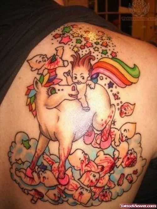 Sweet Unicorn Tattoo