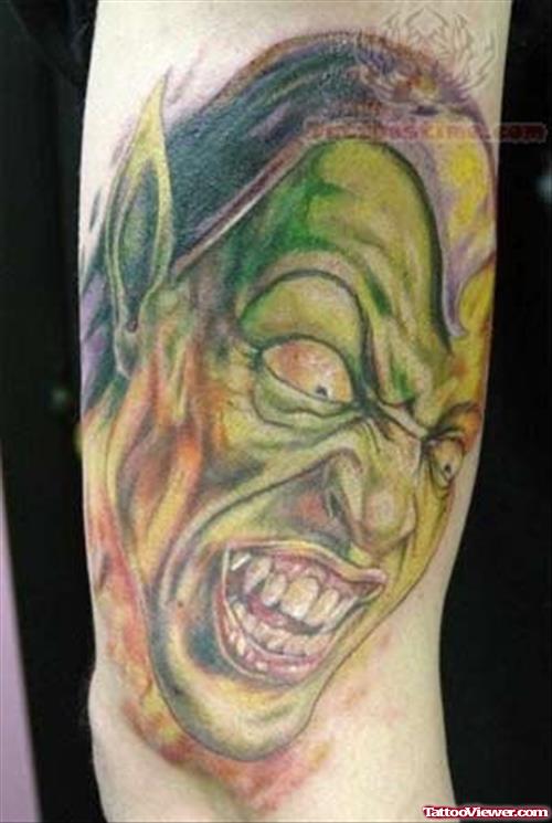 Vampire Zombie Tattoo
