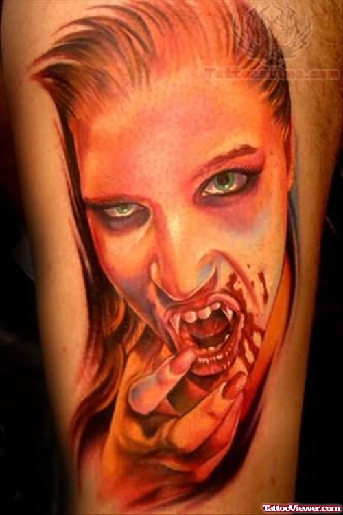 Vampire Girls Tattoo Picture