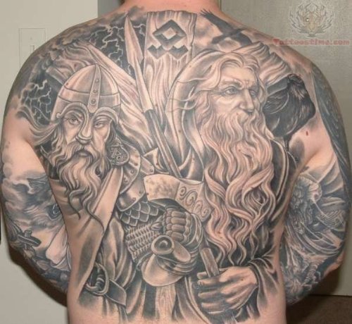 Viking Tattoos On Back