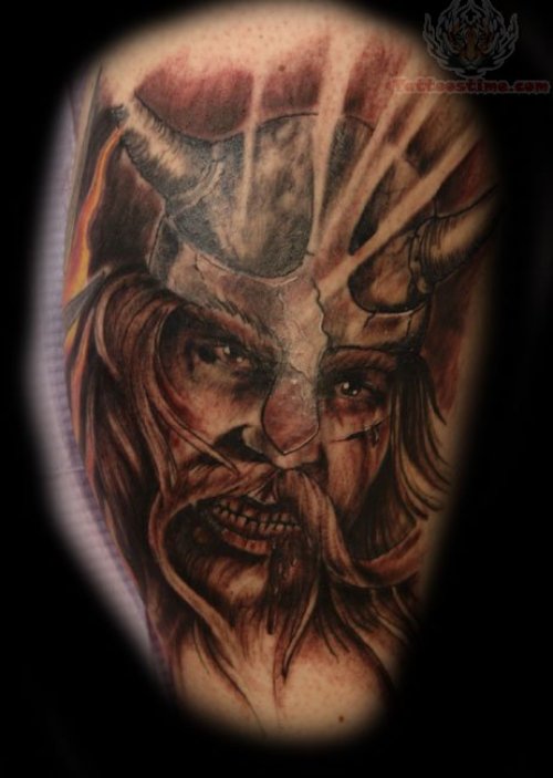 Vicking Tattoo Picture