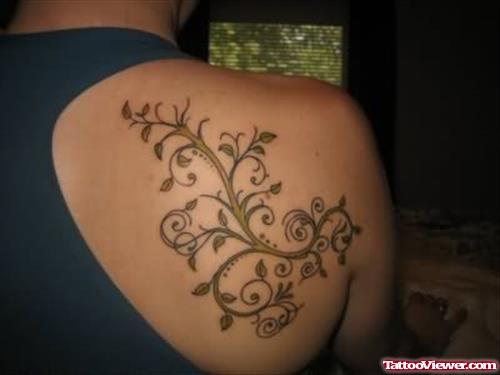 Cool Vine Tattoos For Women