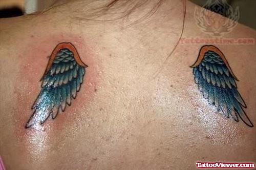 Shiny Wings Tattoo
