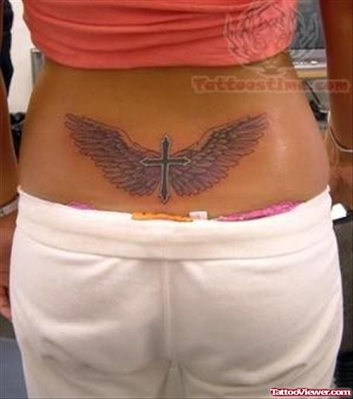 Tattoo of Christian Wings