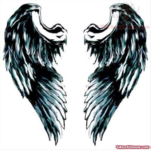 Wings Tattoo Sample Picture