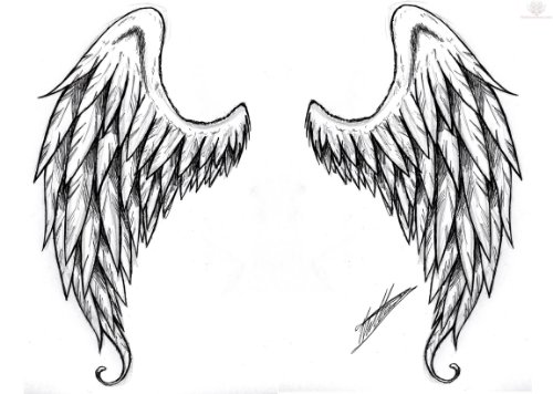 Demon Wings Tattoos Design