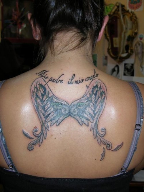 Wings Tattoo For Women