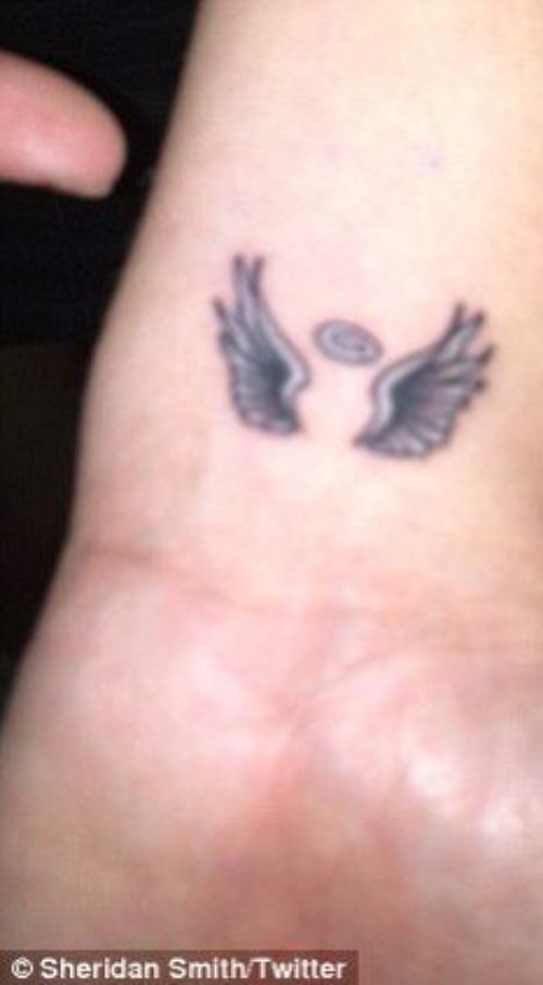 Wings tattoo Wing tattoos on wrist Angel wings tattoo