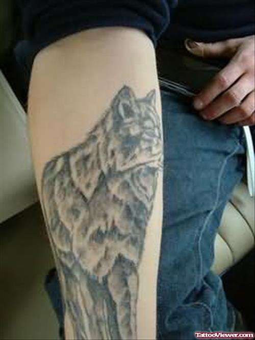 Wolf Tattoo For Arm