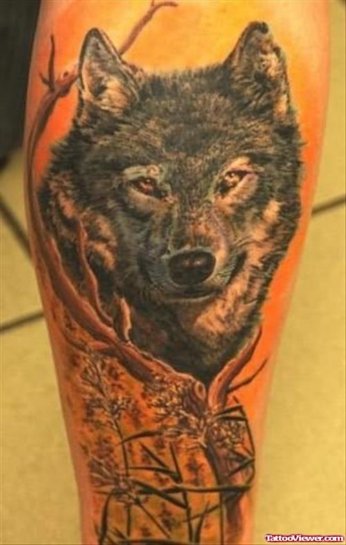 Wildlife - Wolf Tattoo