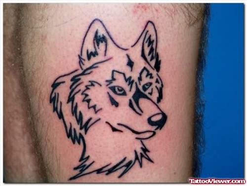 Amazing Wolf Tattoo Design