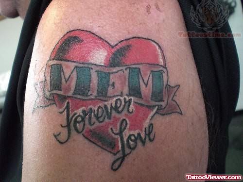 Forever Love - Word Tattoo