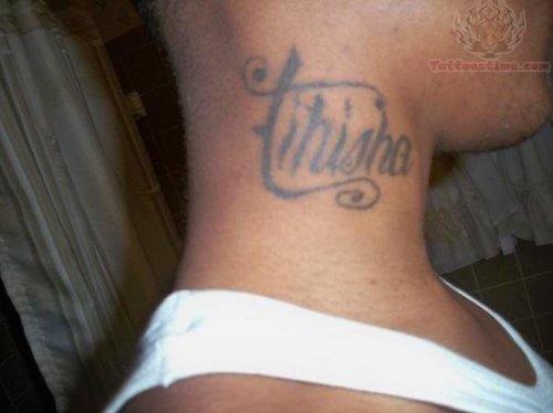 Tihisha - Word Tattoo
