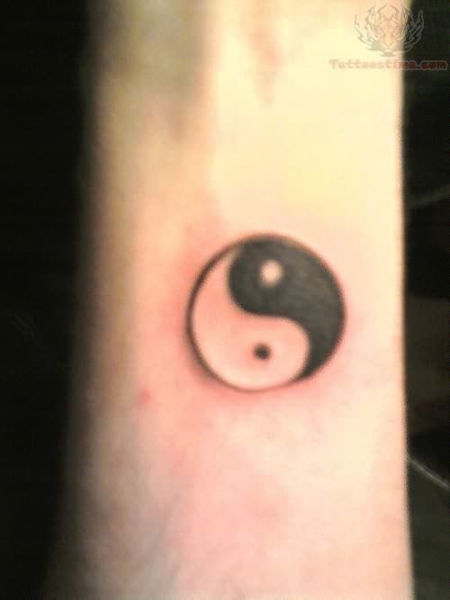 Ying Yang Tattoo for Arm