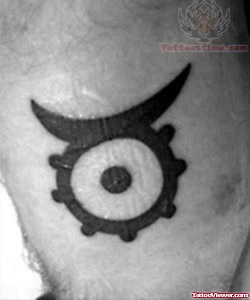 Taurus Symbol Tattoo Design