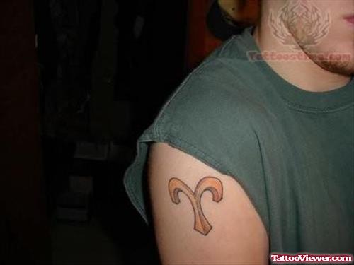 Trendy Tattoo of Aries