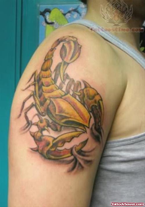 Scorpio Tattoo on Arm