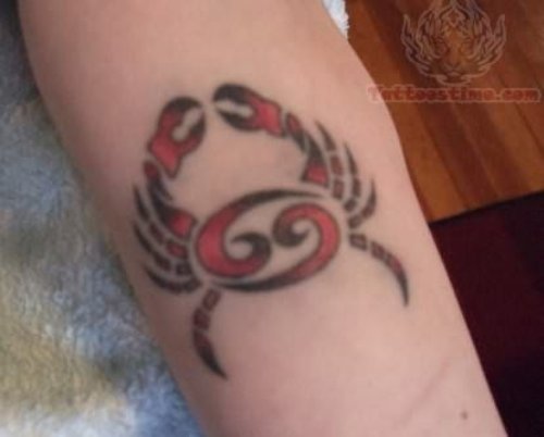Cancer Sign Tattoo Design