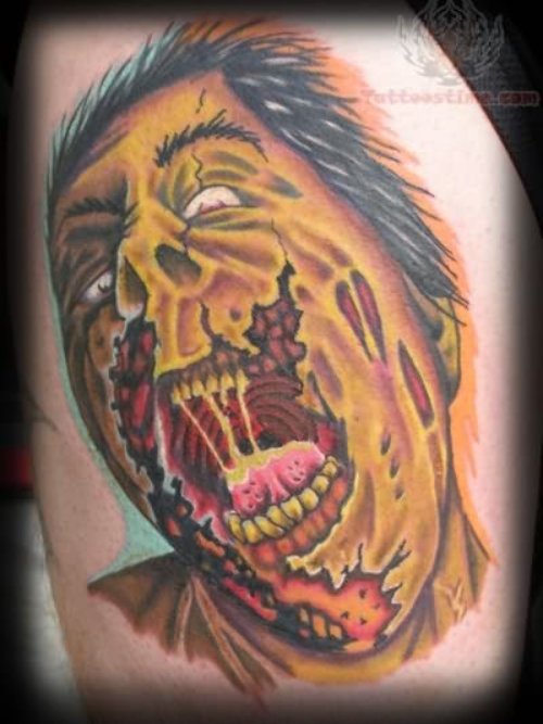 Zombie Altered Reality Tattoo